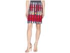 Nic+zoe Petite Santiago Hills Block Skirt (multi) Women's Skirt