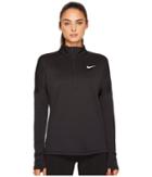 Nike Therma Sphere Element 1/2 Zip Running Top (black) Women's Long Sleeve Pullover