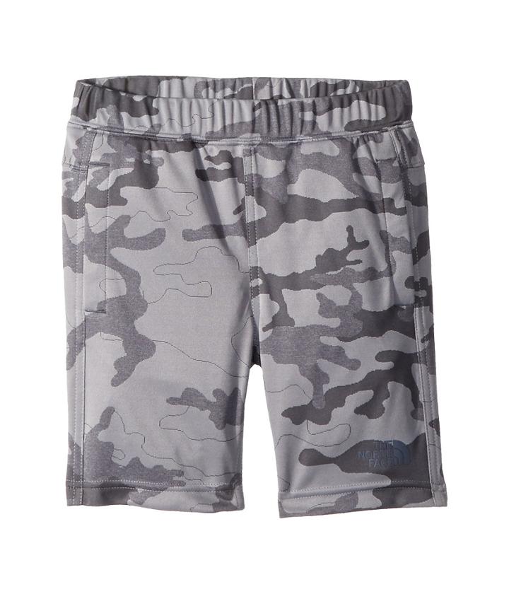 The North Face Kids Mak Shorts (toddler) (mid Grey Woodland Camo) Boy's Shorts
