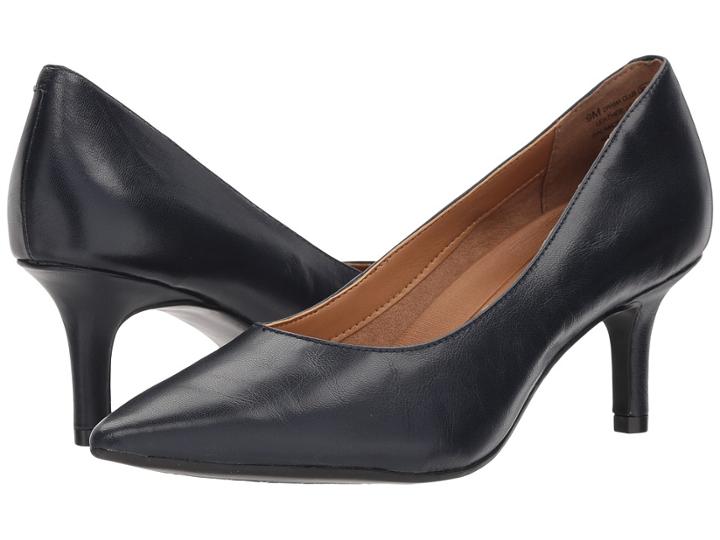 Aerosoles Drama Club (navy Leather) High Heels