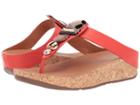 Fitflop Jeweley Toe Post (flame) Women's Shoes