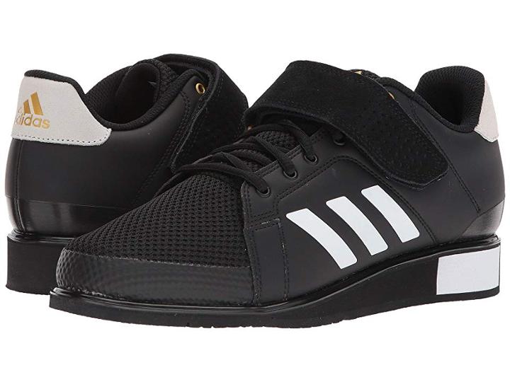 Adidas Power Perfect Iii (core Black/footwear White/matte Gold) Men's Lace Up Casual Shoes
