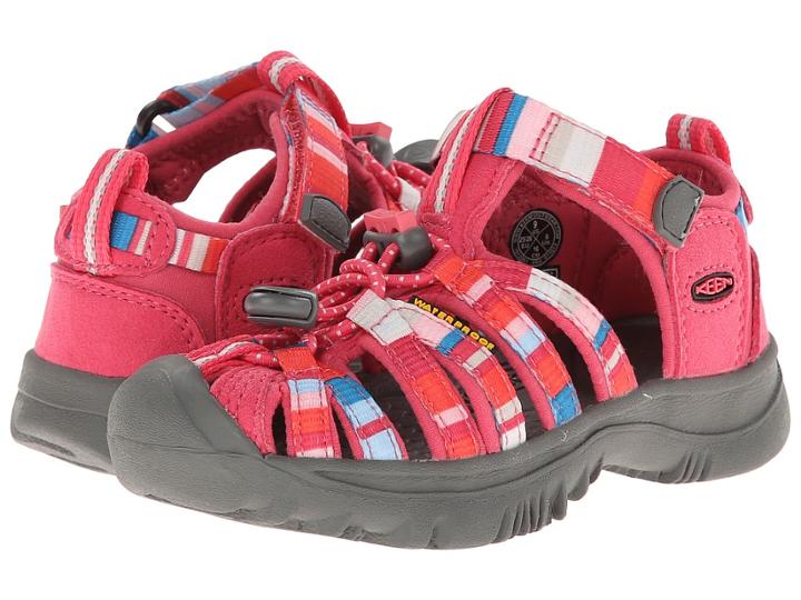 Keen Kids Whisper (toddler/little Kid) (raya Honeysuckle) Girls Shoes