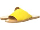 Dolce Vita Cato (yellow Suede) Women's Shoes