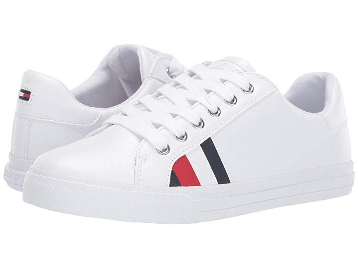 Tommy Hilfiger Luzz (white) Women's Lace Up Casual Shoes