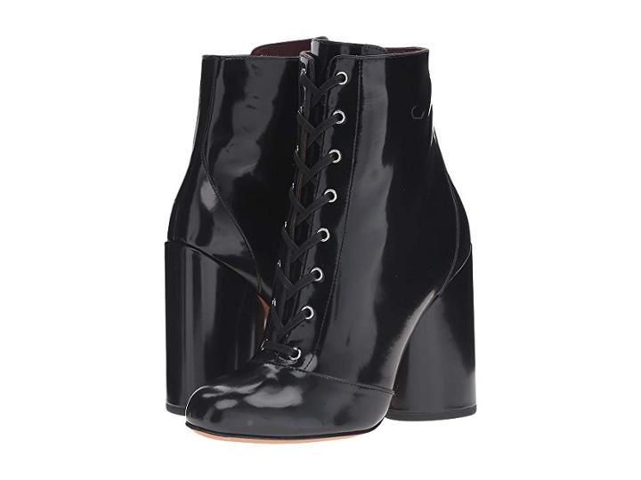 Marc Jacobs Tori Lace-up Mid Boot (black) Women's Dress Boots