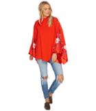 Free People Sydney's Tuesday Top (med Orange) Women's Clothing