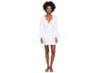 Letarte Embroidered Cover-up (white Multi) Women's Swimwear