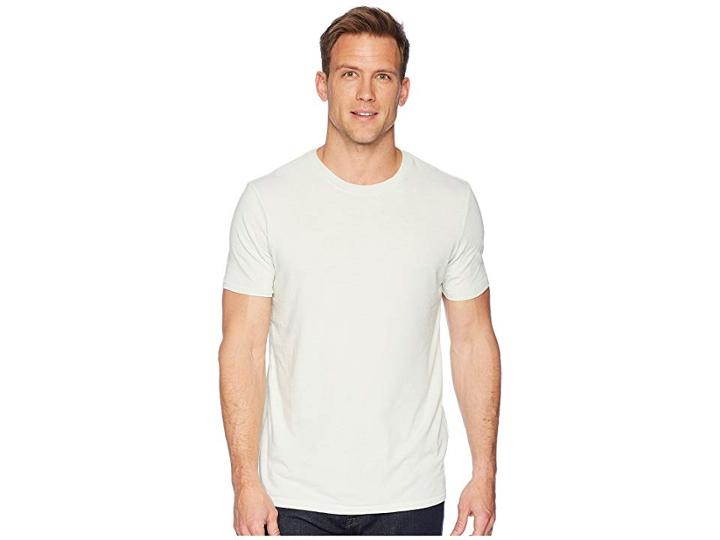 Lucky Brand Venice Burnout Crew Neck Tee (surf Spray) Men's Clothing