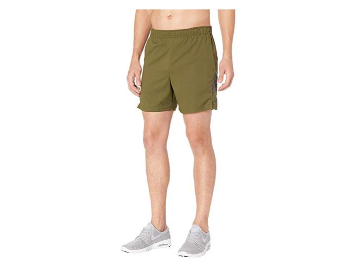 Nike Nikecourt Dry Shorts 7 (olive Canvas/gridiron/gridiron) Men's Shorts