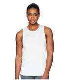 Puma Oceanaire Logo Tank Top (puma White Heather) Women's Sleeveless