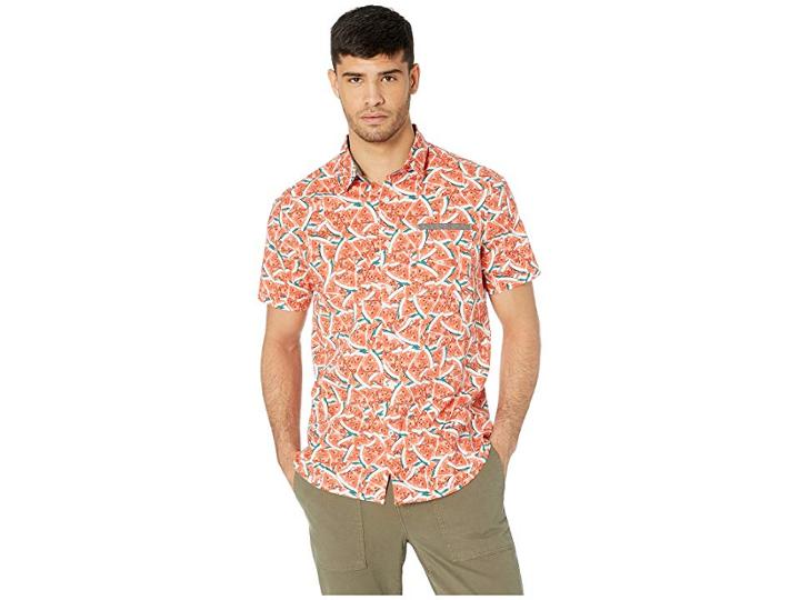 Unionbay Fletcher Short Sleeve Button Up Woven Shirt (festival) Men's Short Sleeve Button Up