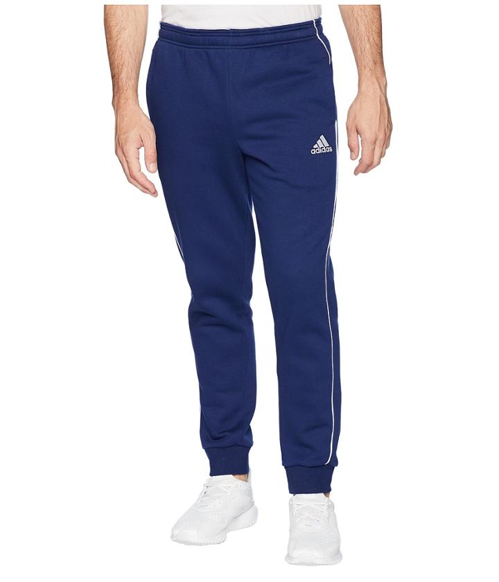 Adidas Core 18 Sweatpants (dark Blue/white) Men's Casual Pants