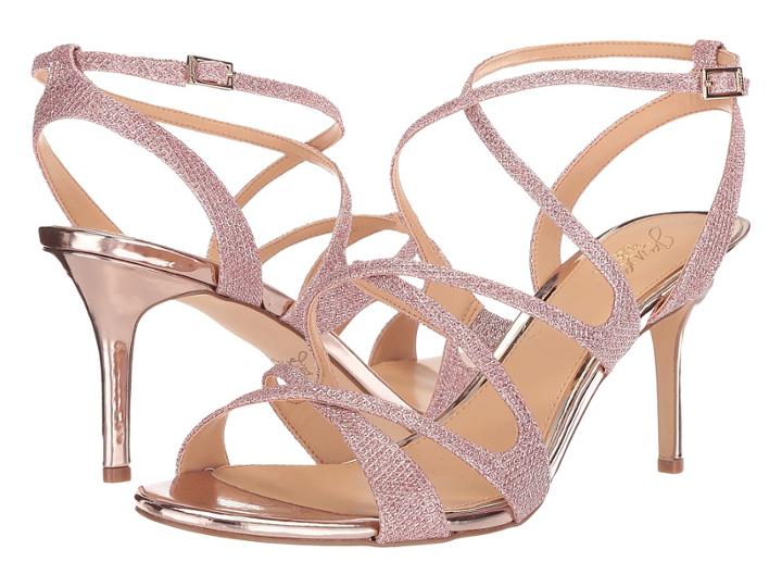 Jewel Badgley Mischka Tasha (rose Gold) Women's Shoes