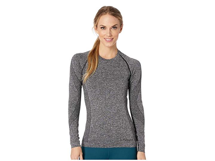 Spyder Runner Base Layer Top (black/black) Women's Long Sleeve Pullover