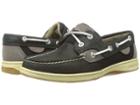 Sperry Top-sider Bluefish 2-eye (black Quilted Collar) Women's Slip On  Shoes