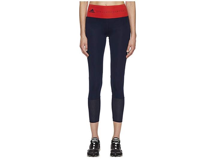 Adidas By Stella Mccartney Training Ultimate Tights Cf3972 (navy/dark Callisto) Women's Casual Pants