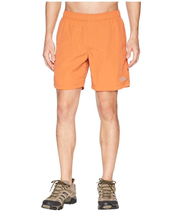 The North Face Class V Pull-on Trunk (weathered Orange) Men's Swimwear