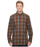 Filson Sutter Sport Shirt (bronze/heather Gray) Men's T Shirt