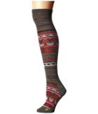 Smartwool Charley Harper Glacial Bay Seal Knee Highs (taupe) Women's Knee High Socks Shoes