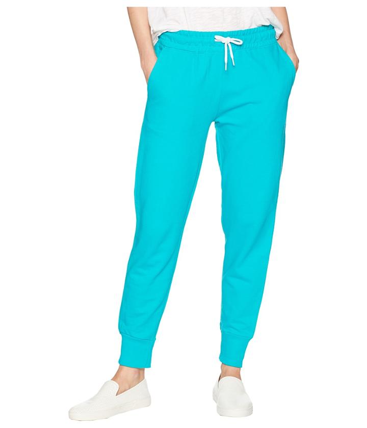 U.s. Polo Assn. Fleece Joggers (deep Aquamarine) Women's Casual Pants