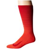 Nike Elite Lightweight Graphic Crew Running Socks (habanero Red/gym Red) Crew Cut Socks Shoes