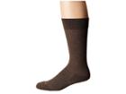 Feetures Classic Rib Cushion Crew Sock (taupe) Crew Cut Socks Shoes