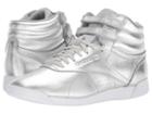 Reebok Lifestyle Freestyle Hi Metallic (silver Metallic/steel/white) Women's Shoes