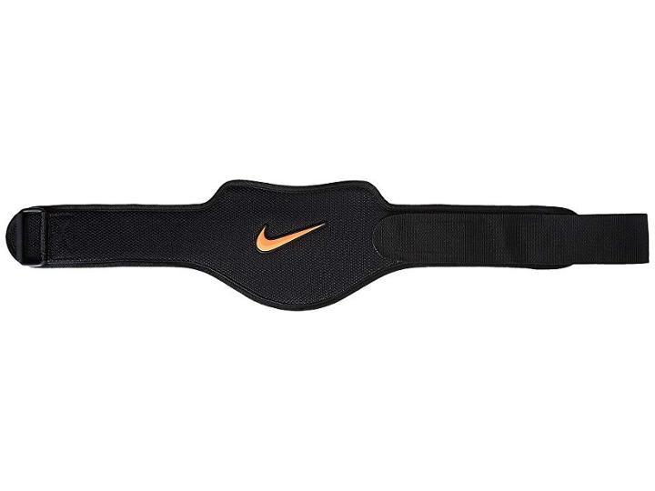 Nike Strength Training Belt 2.0 (black/total Crimson) Athletic Sports Equipment