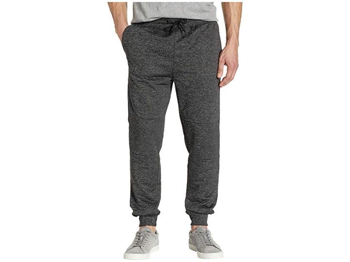 U.s. Polo Assn. Haze Space Joggers (black Heather) Men's Casual Pants