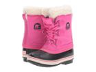 Sorel Kids Yoot Pac Nylon (little Kid/big Kid) (haute Pink) Girls Shoes