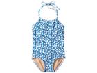 Toobydoo Blue Dot One-piece Swimsuit (infant/toddler/little Kids/big Kids) (blue) Girl's Swimsuits One Piece
