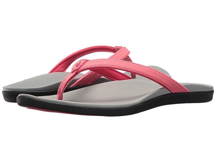 Olukai Ho'opio (guava Jelly/pale Grey) Women's Sandals