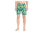U.s. Surf Club Banana Swim Shorts (evergreen) Men's Swimwear