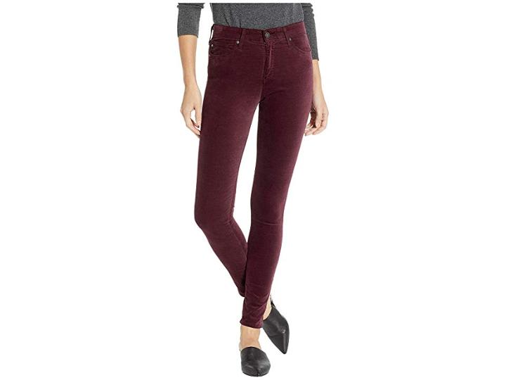 Ag Adriano Goldschmied Farrah Skinny In Rich Carmine (rich Carmine) Women's Jeans