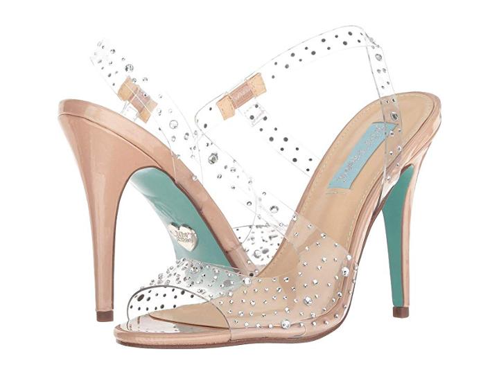 Blue By Betsey Johnson Fey (nude Patent) Women's Sandals