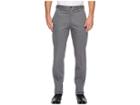 Dockers Signature Khaki D1 Slim Fit Flat Front (camino Burma Grey X Stretch) Men's Dress Pants