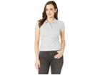 U.s. Polo Assn. Opp Solid Polo (heather Grey) Women's Clothing