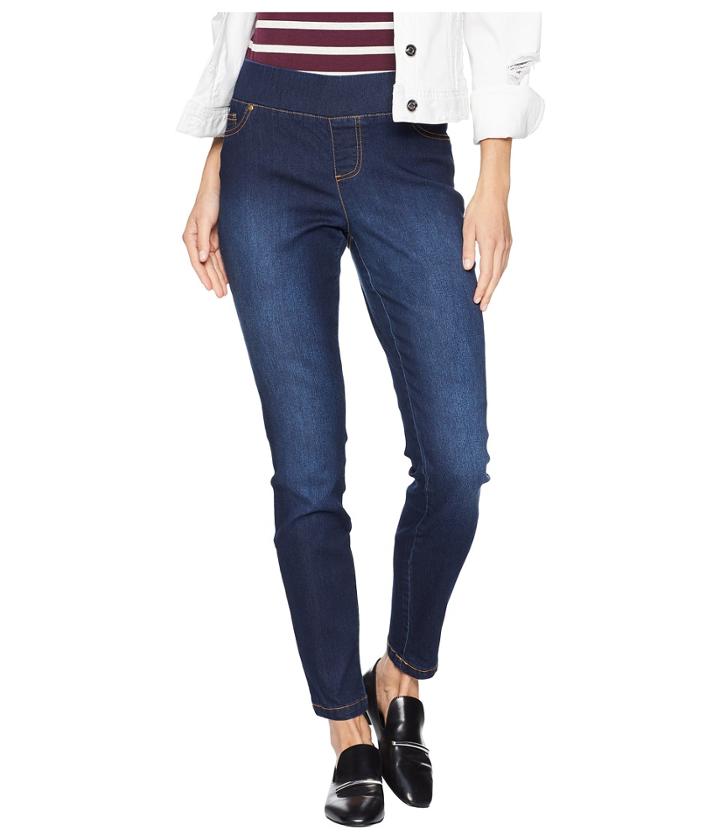 Per Se Pull-on Denim Jegging (dark Wash) Women's Jeans