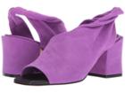 Sigerson Morrison Lenny (purple Soft Suede) Women's Shoes