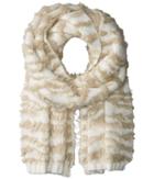 Bcbgmaxazria Textured Animal Knit Muffler (dusk) Scarves