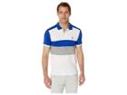 U.s. Polo Assn. Slim Fit Chest Stripe Color Block Polo Shirt (cobalt Blue) Men's Short Sleeve Pullover