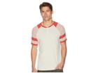 Rvca Deville Short Sleeve Knit (silver) Men's Clothing