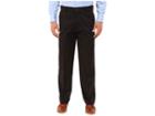 Dockers Comfort Khaki Classic Flat Front (black Metal) Men's Casual Pants