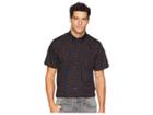 Ben Sherman Short Sleeve Shadow Spot Print Shirt (black) Men's Clothing
