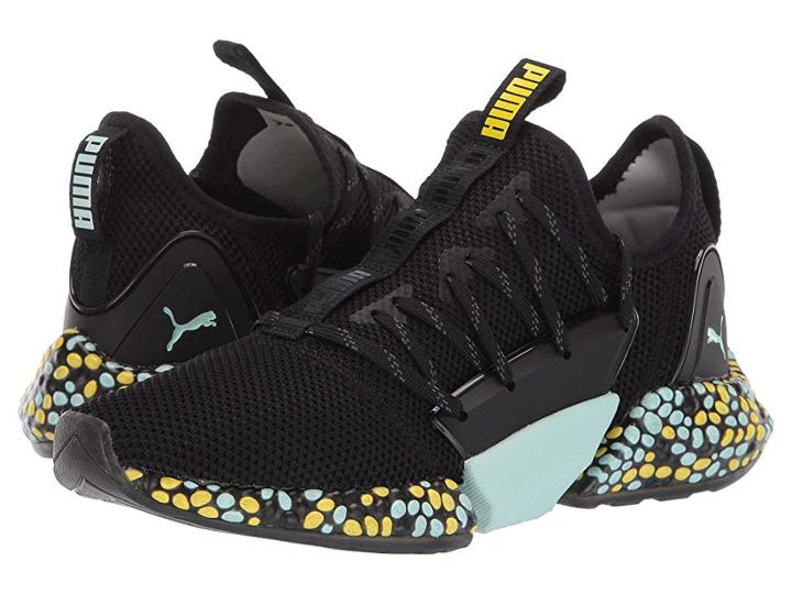 Puma Hybrid Rocket Runner (puma Black/fair Aqua/blazing Yellow) Women's  Shoes