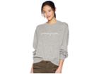 Spiritual Gangster Sg Sig Sweater (medium Heather Grey) Women's Sweater