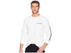 Calvin Klein Jeans Long Sleeve Core Logo Tee (bright White) Men's T Shirt