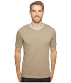 Ecoths Asher Short Sleeve Shirt (brindle) Men's Short Sleeve Knit