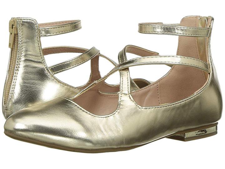 Steve Madden Kids Jbevill (little Kid/big Kid) (gold) Girl's Shoes